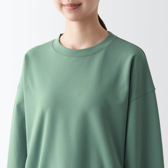Bluzy Damskie Muji UV Protection Zielone | DQ4W2E50C