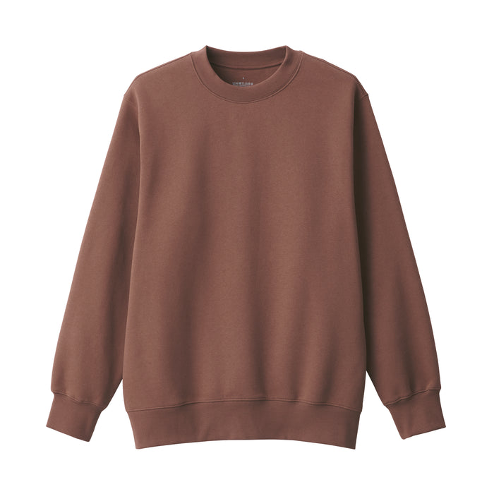 Bluzy Męskie Muji Brushed Czerwone | KT7K1V35F