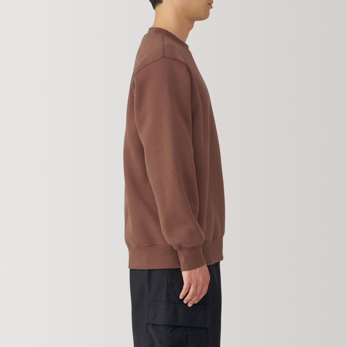 Bluzy Męskie Muji Brushed Czerwone | KT7K1V35F