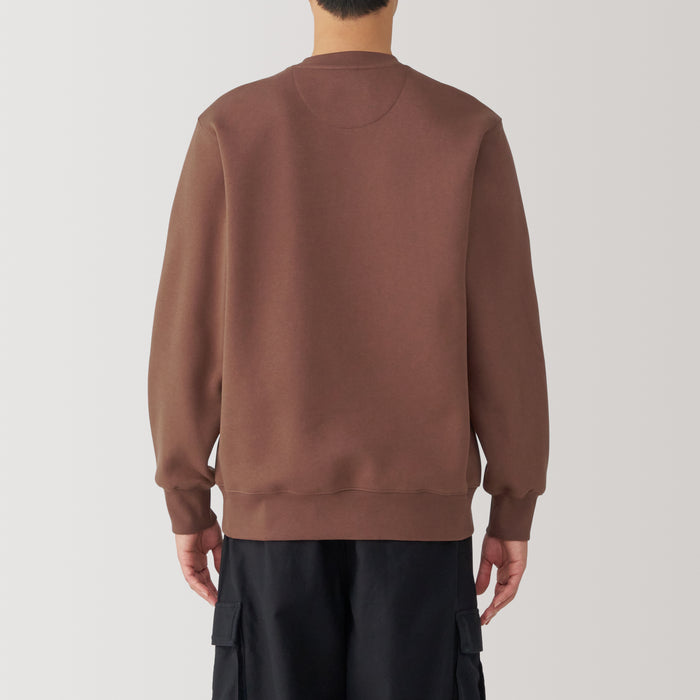 Bluzy Męskie Muji Brushed Czerwone | KT7K1V35F