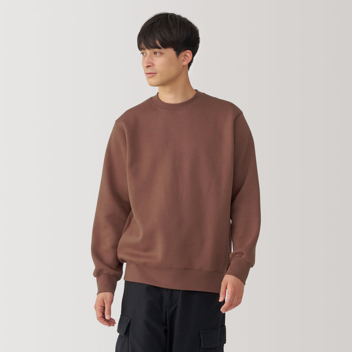 Bluzy Męskie Muji Brushed Czerwone | KT7K1V35F