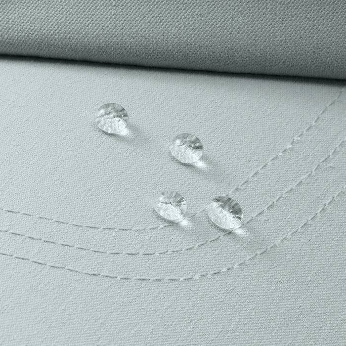Czapki Męskie Muji Water Repellent Sealing Taped Szare | MB3O0T27A
