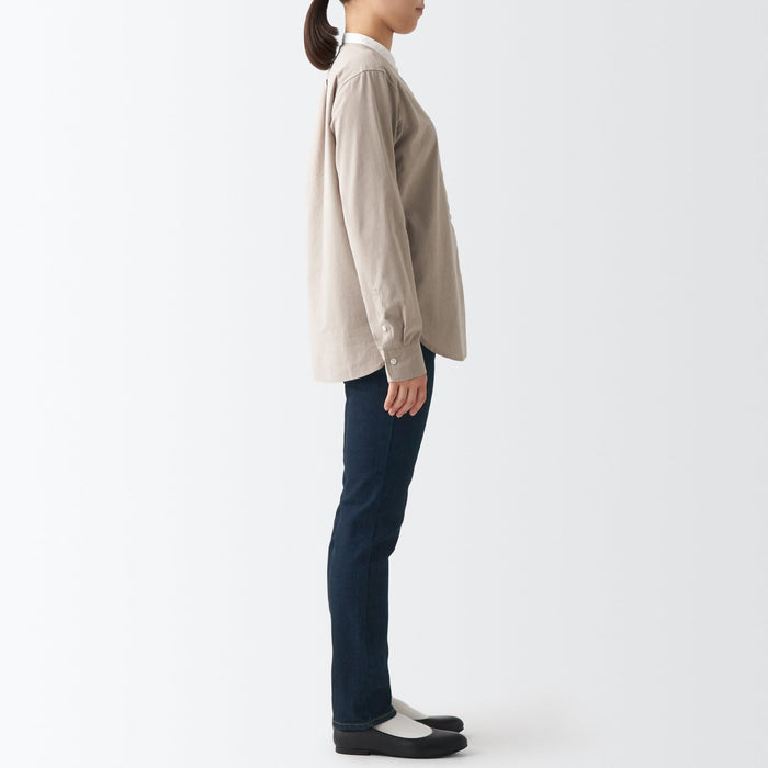 Jeansy Damskie Muji Stretch Denim Slim Niebieskie | MO5S5M95F