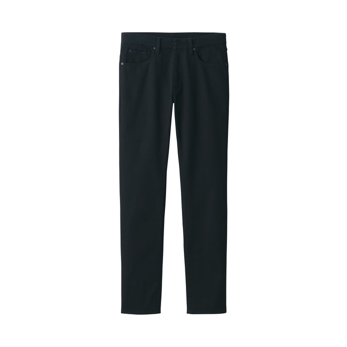 Jeansy Męskie Muji Stretch Denim Slim Czarne | WD4K5O93M