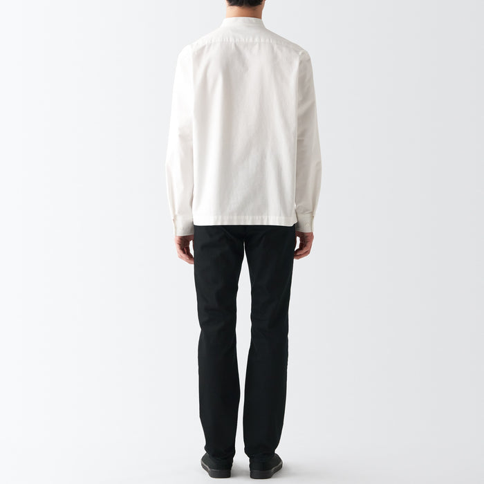 Jeansy Męskie Muji Stretch Denim Slim Czarne | WD4K5O93M