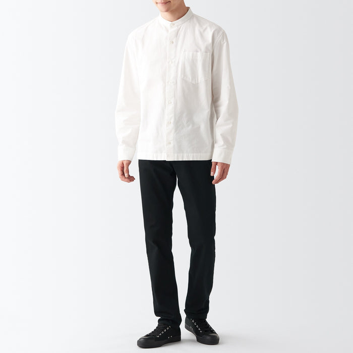 Jeansy Męskie Muji Stretch Denim Slim Czarne | WD4K5O93M