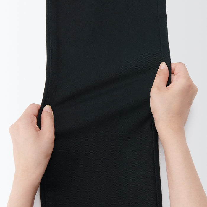 Jeansy Męskie Muji Stretch Denim Slim Czarne | WD4K5O93M