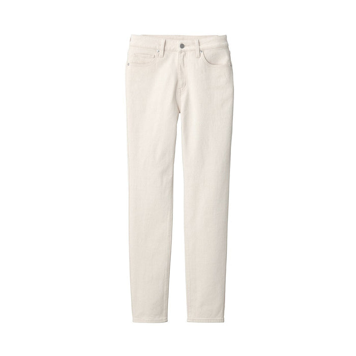 Jeansy Męskie Muji WoStretch Denim Slim Białe | WL1A4U61Q