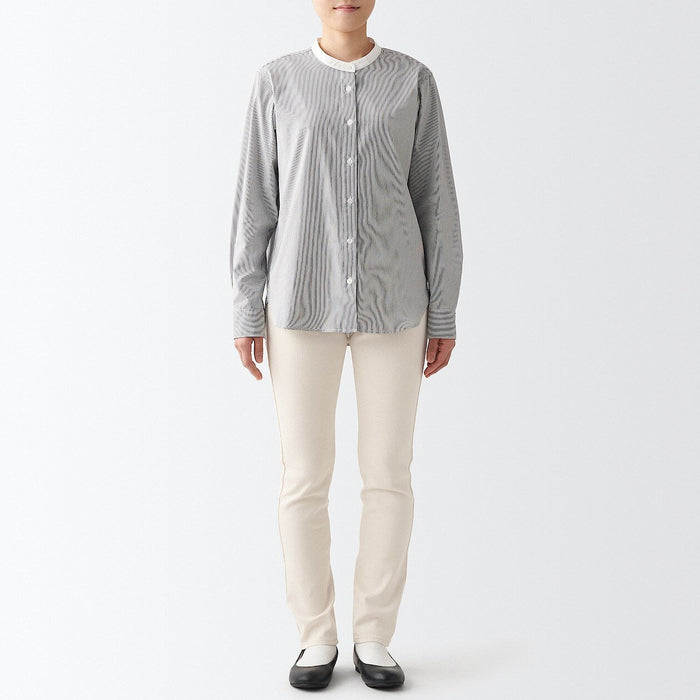 Jeansy Męskie Muji WoStretch Denim Slim Białe | WL1A4U61Q