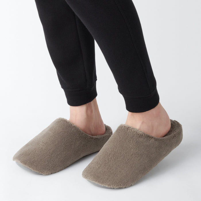 Kapcie Męskie Muji Warm Fiber Insole Różowe | KJ8D9O75X