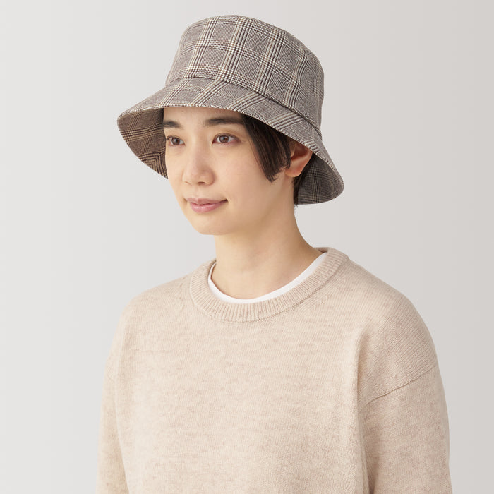 Kapelusze Wiadro Męskie Muji Flannel Szare | GJ7G3T92Q