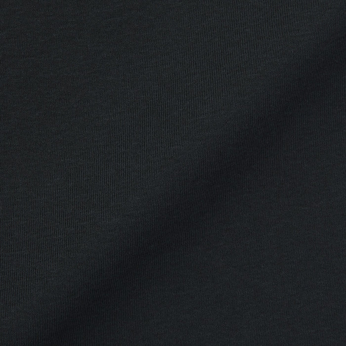 Koszulki Męskie Muji Breathable Cotton Crew Neck Short Sleeve Czarne | HR4P6P26V