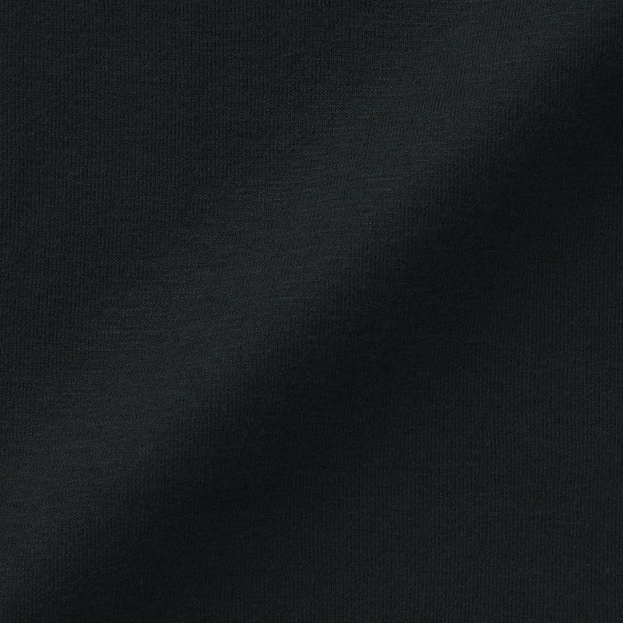 Koszulki Męskie Muji Warm Cotton Crew Neck Long Sleeve Czarne | AO9S7E98Q