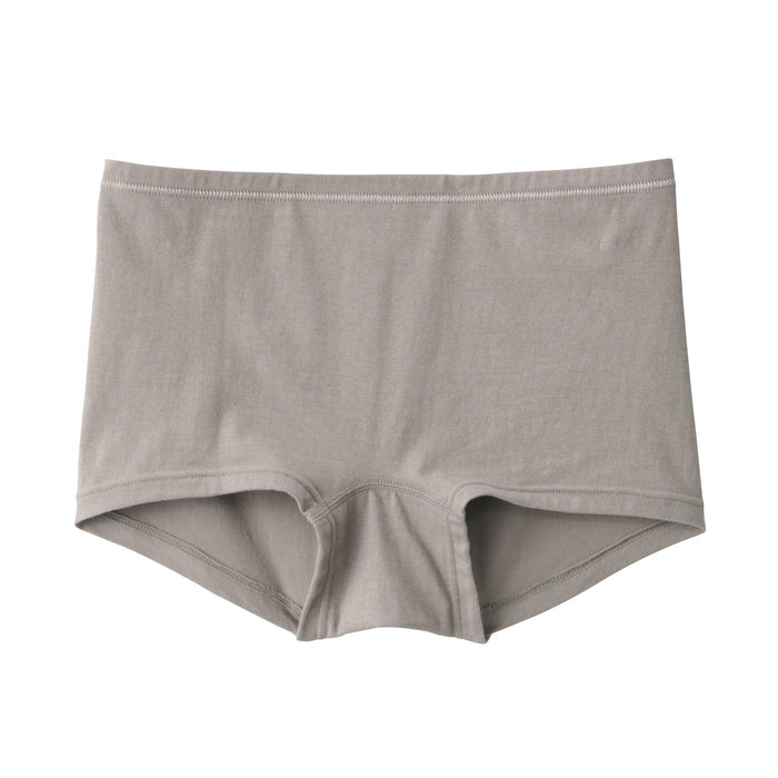 Majtki Damskie Muji Stretch Boy Shorts Szare | BV6L3J53H