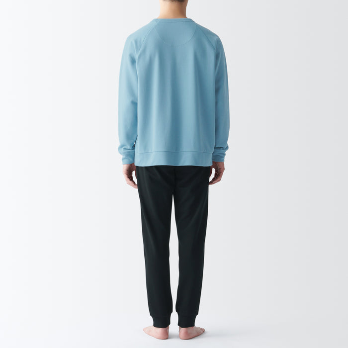 Piżama Damskie Muji Sweatshirt Loungewear Niebieskie | XK2T9H12N