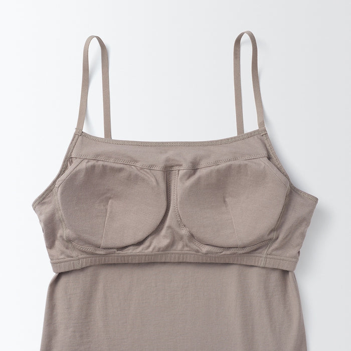 Podkoszulka Damskie Muji Silk Blend Bra Beżowe | CE8A1I18X