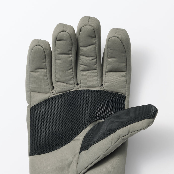 Rękawiczki Damskie Muji Water Resistant Czarne | UK5E5A96S