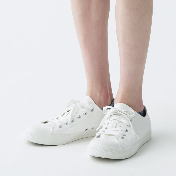 Skarpetki Męskie Muji Right Angle Excess Yarn Sneaker Pack of 3 Niebieskie | OQ5Z5M89Y