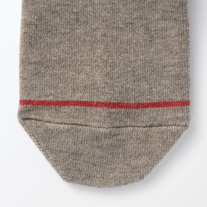 Skarpetki Męskie Muji Warm Pile Cotton Granatowe | RK6K3K09R