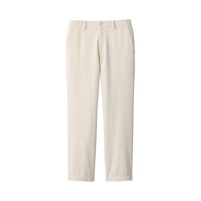 Spodnie Damskie Muji Chino Regular Białe | LI8G5F64M