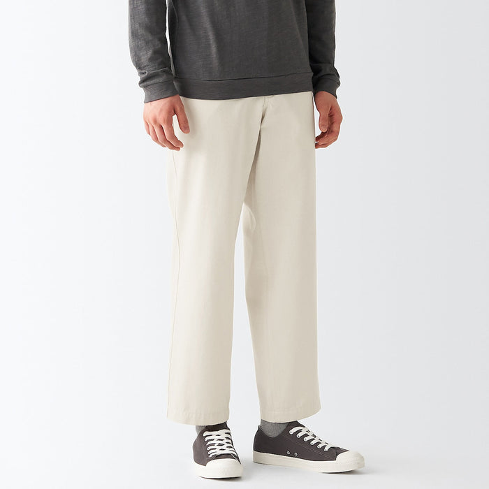 Spodnie Damskie Muji Chino Regular Białe | LI8G5F64M